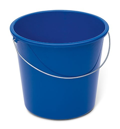 Nölle Haushaltseimer, blau, 10 Liter, Kunststoff