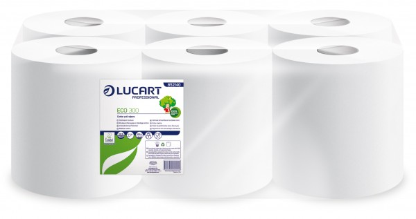 Lucart ECO 300 Handtuchrolle/Putzrolle